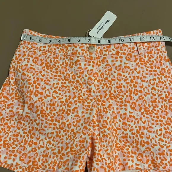 🆕 Tommy Bahama Boracay Charming Cheetah 5-Inch Shorts – Size 0