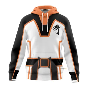 3D Jungle Fury Rhino Power Ranger TZip Hoodies
