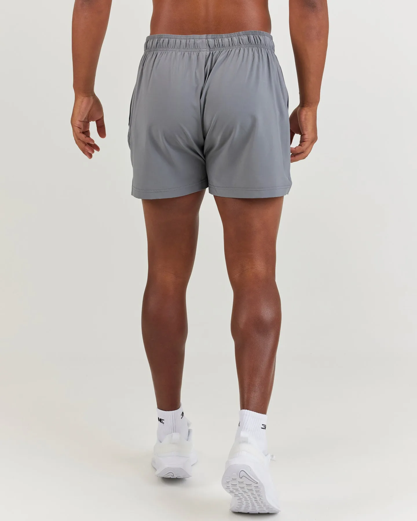 4" Elite Aero Shorts - Grey