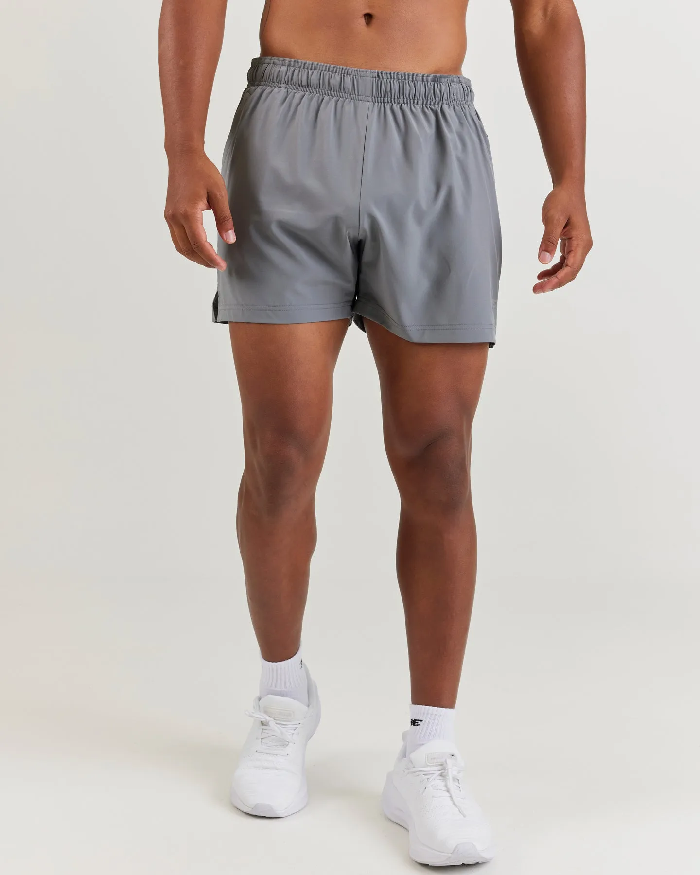 4" Elite Aero Shorts - Grey
