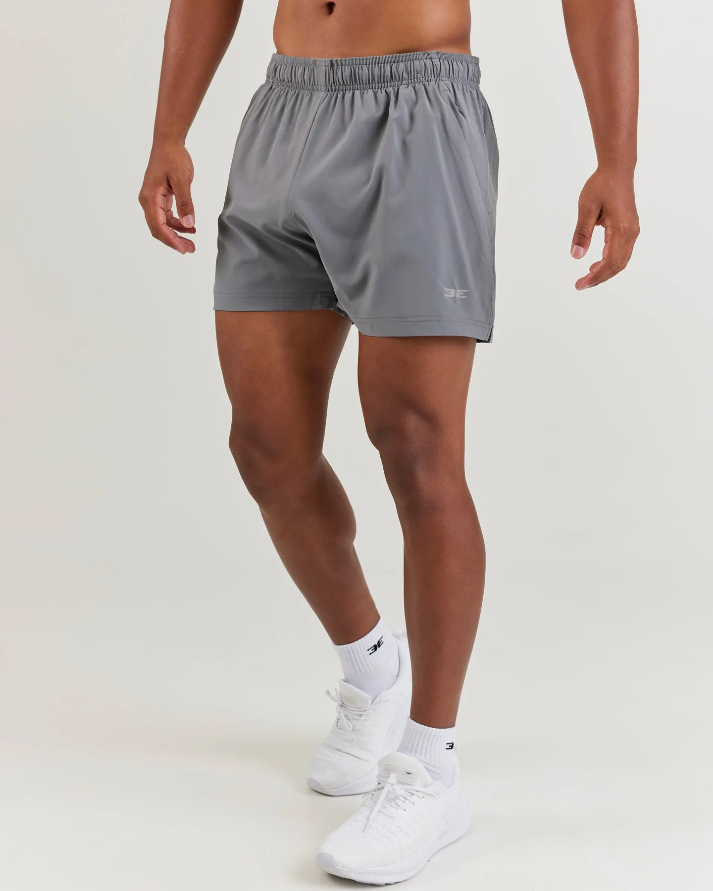 4" Elite Aero Shorts - Grey