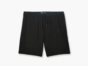 6" Pocket Lounge Short ~ Black