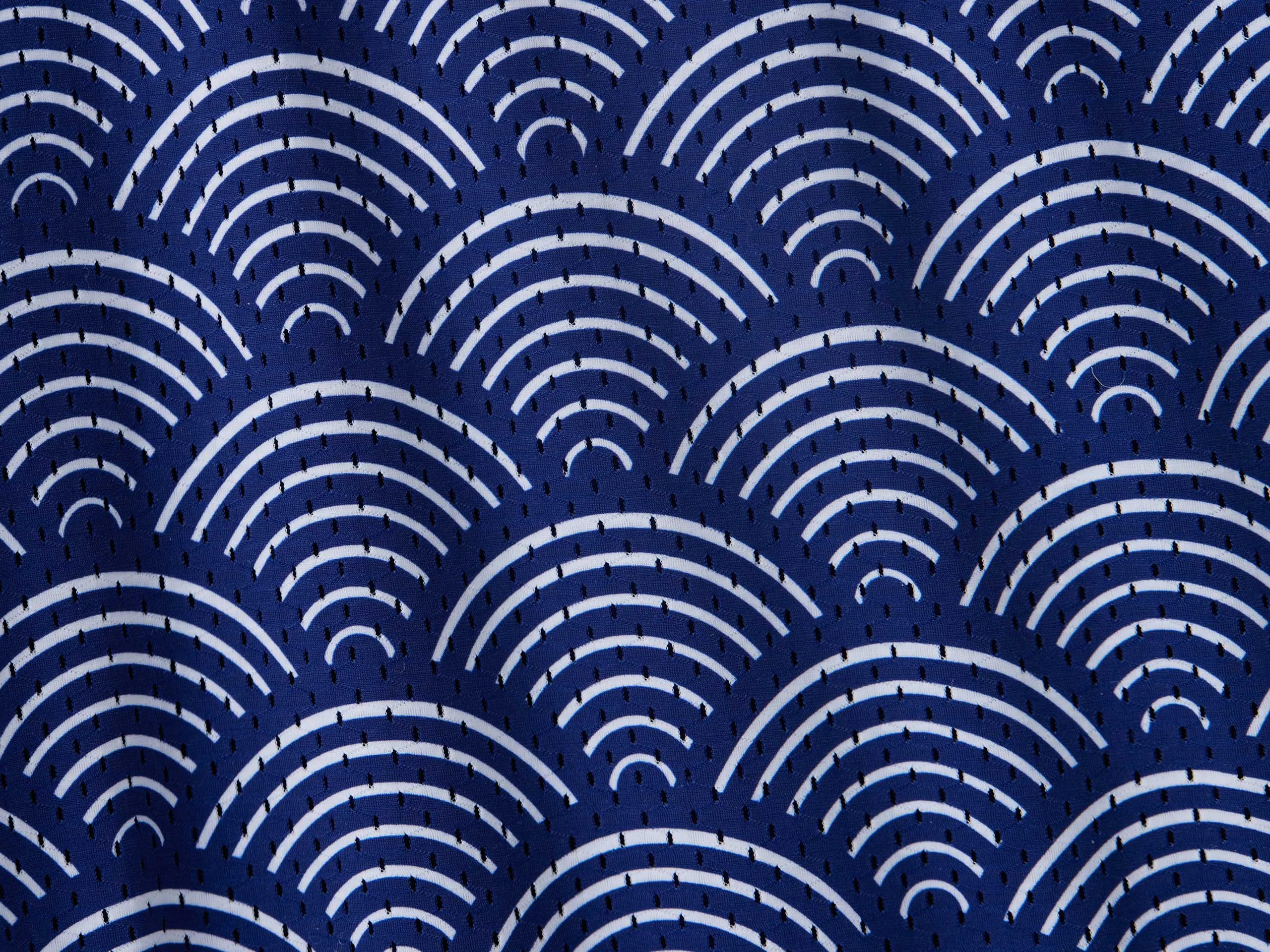 6" Pocket Lounge Short ~ Indigo Sunrise