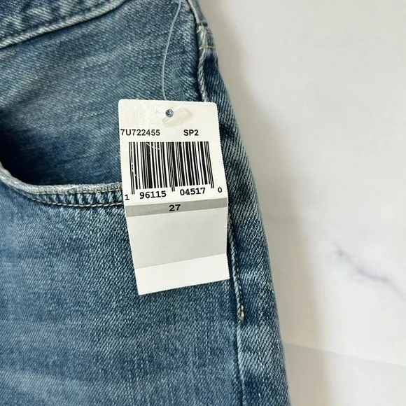 7 FOR ALL MANKIND Easy Ruby Cutoff Shorts Size 27