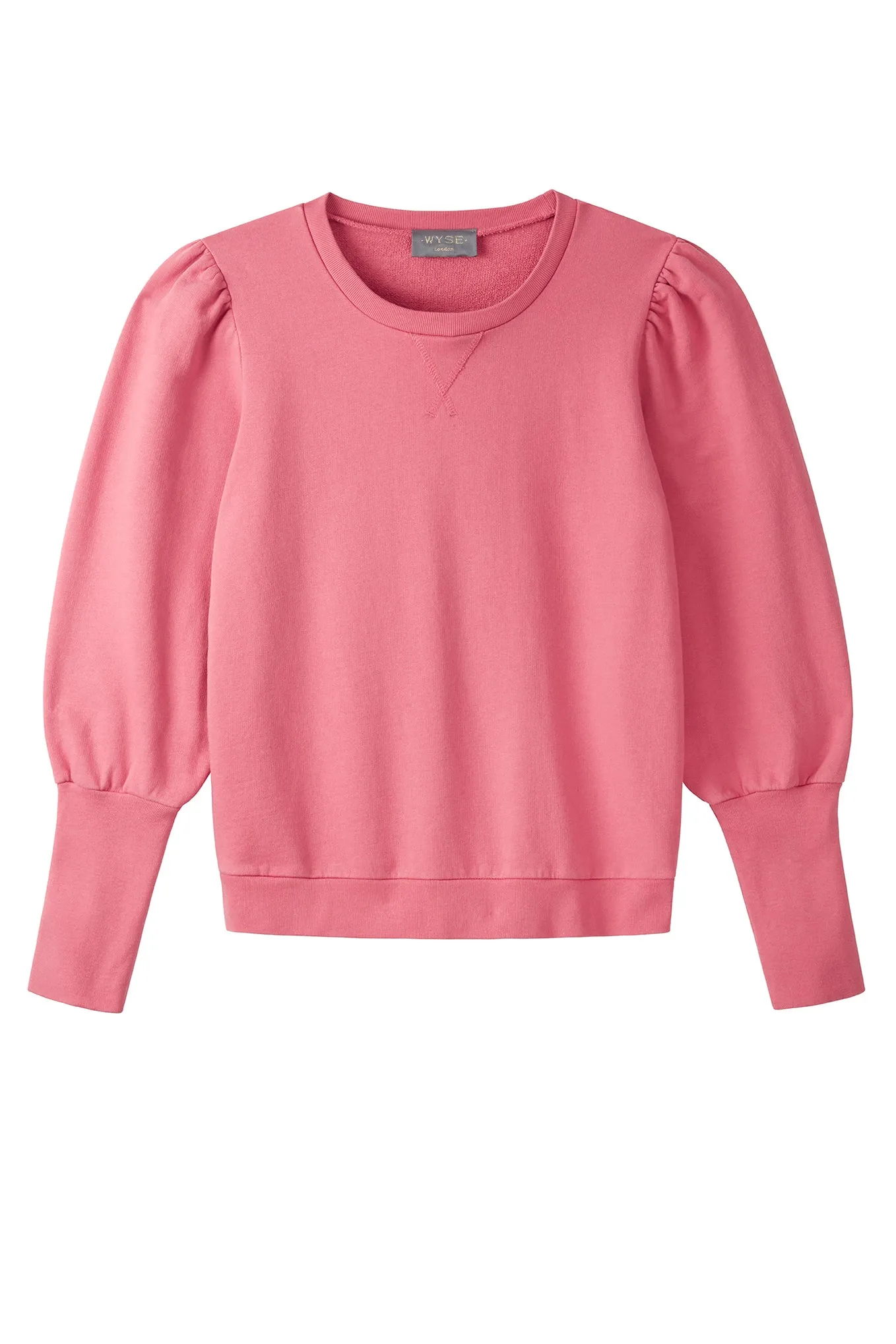 Adele Plain Sweatshirt - Dark Rose