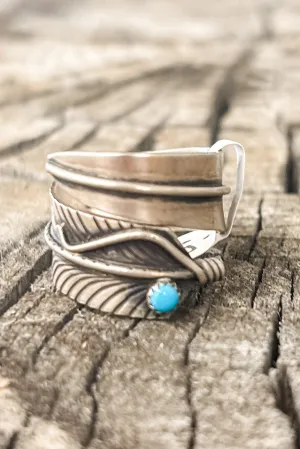 Adjustable Feather Ring