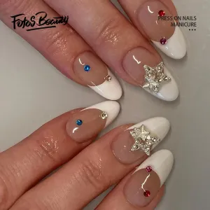 Almond French Star White