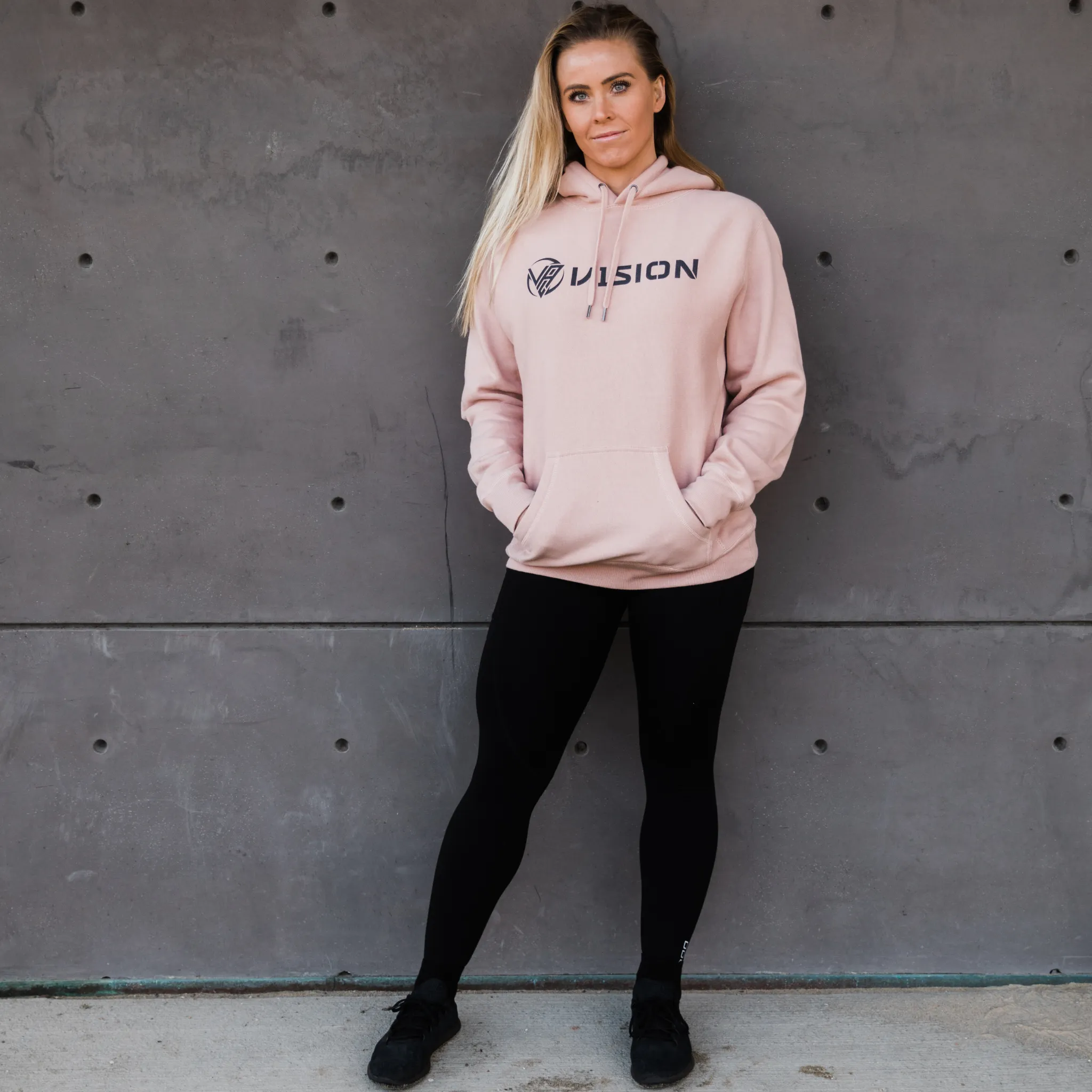 Alpha V1SION Heavyweight Cross Grain Sweatshirt "Pink"