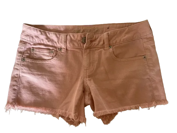 American Eagle Pink Stretch Shorts