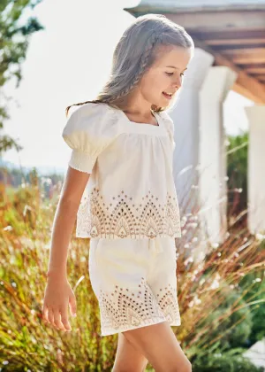 Amy Embroidered Short