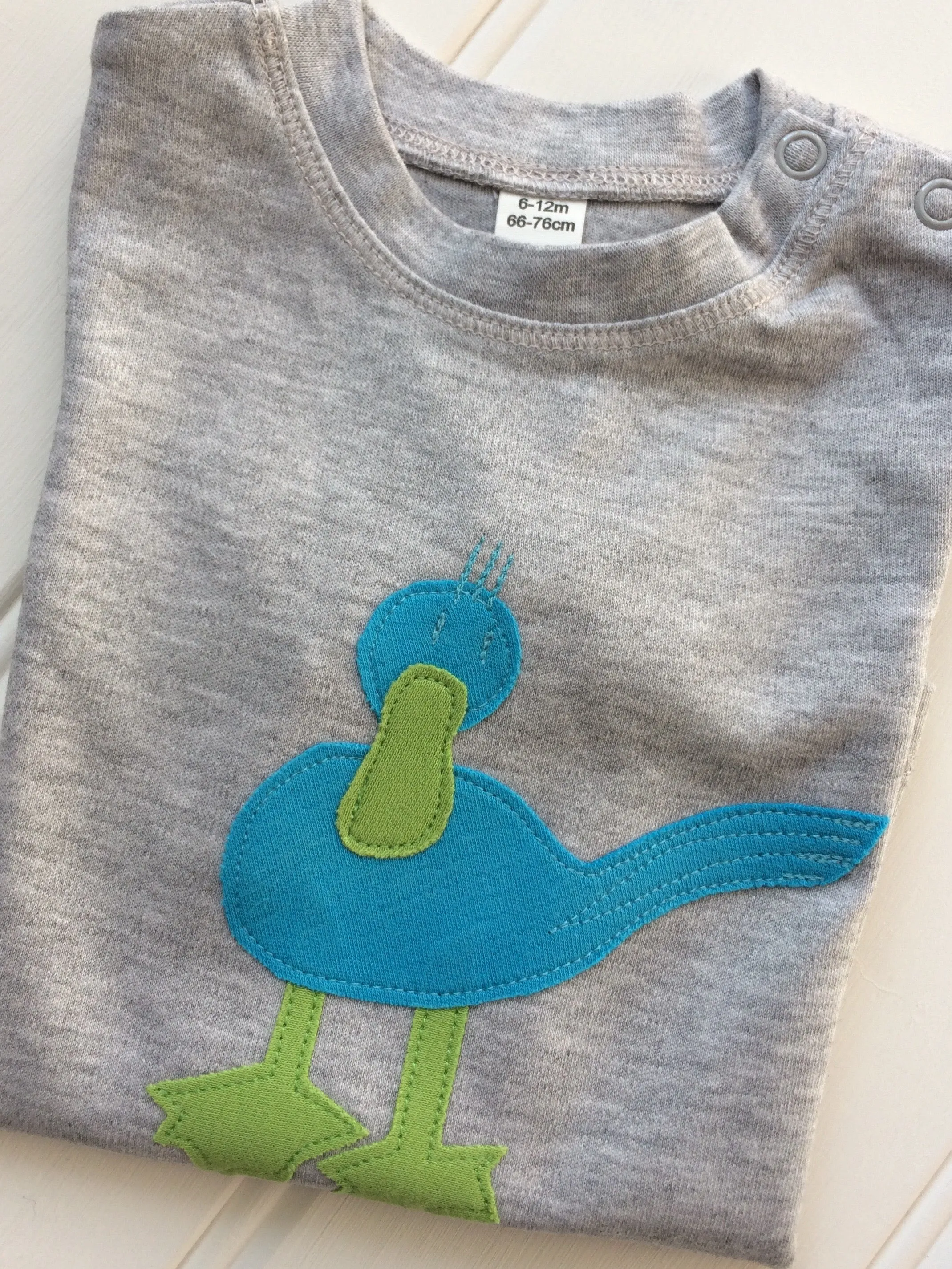 Baby Duck T-shirt - Grey