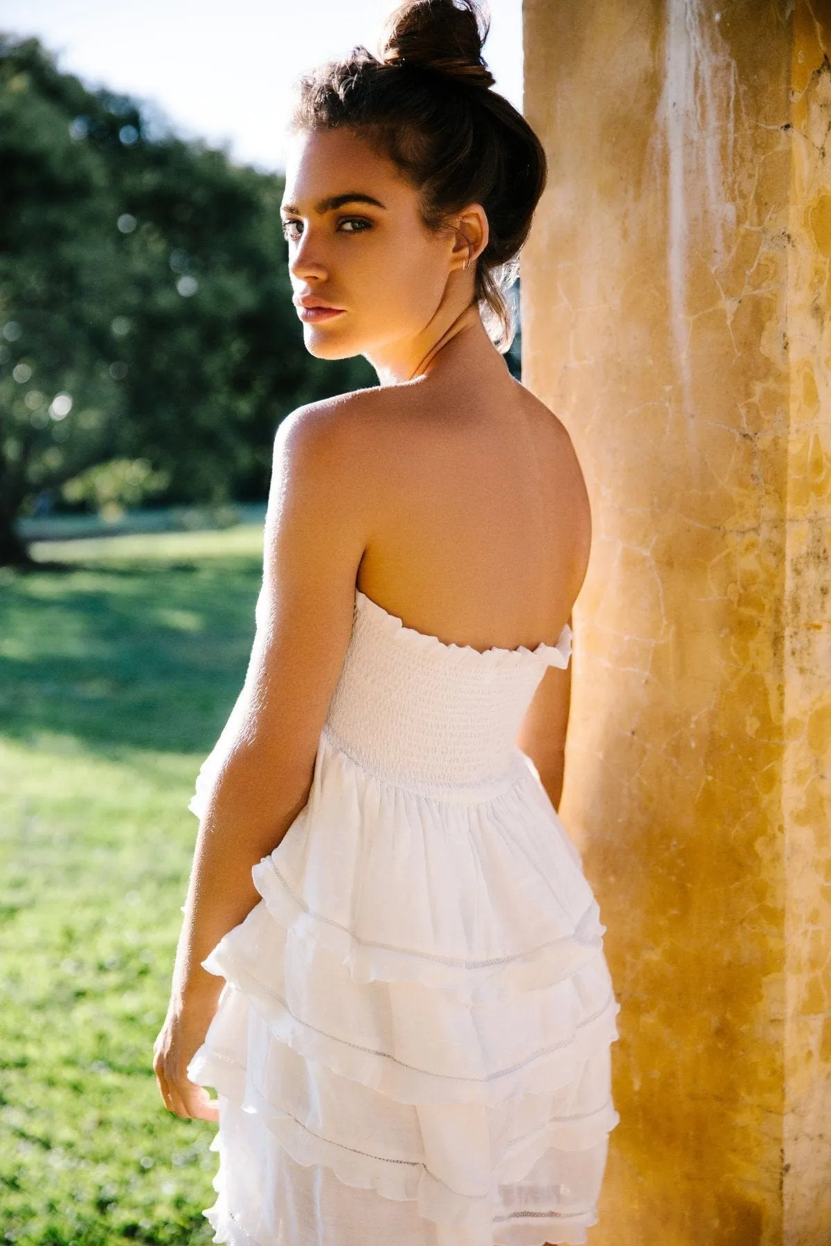 BAE | MARGOT DRESS - WHITE