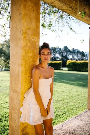 BAE | MARGOT DRESS - WHITE