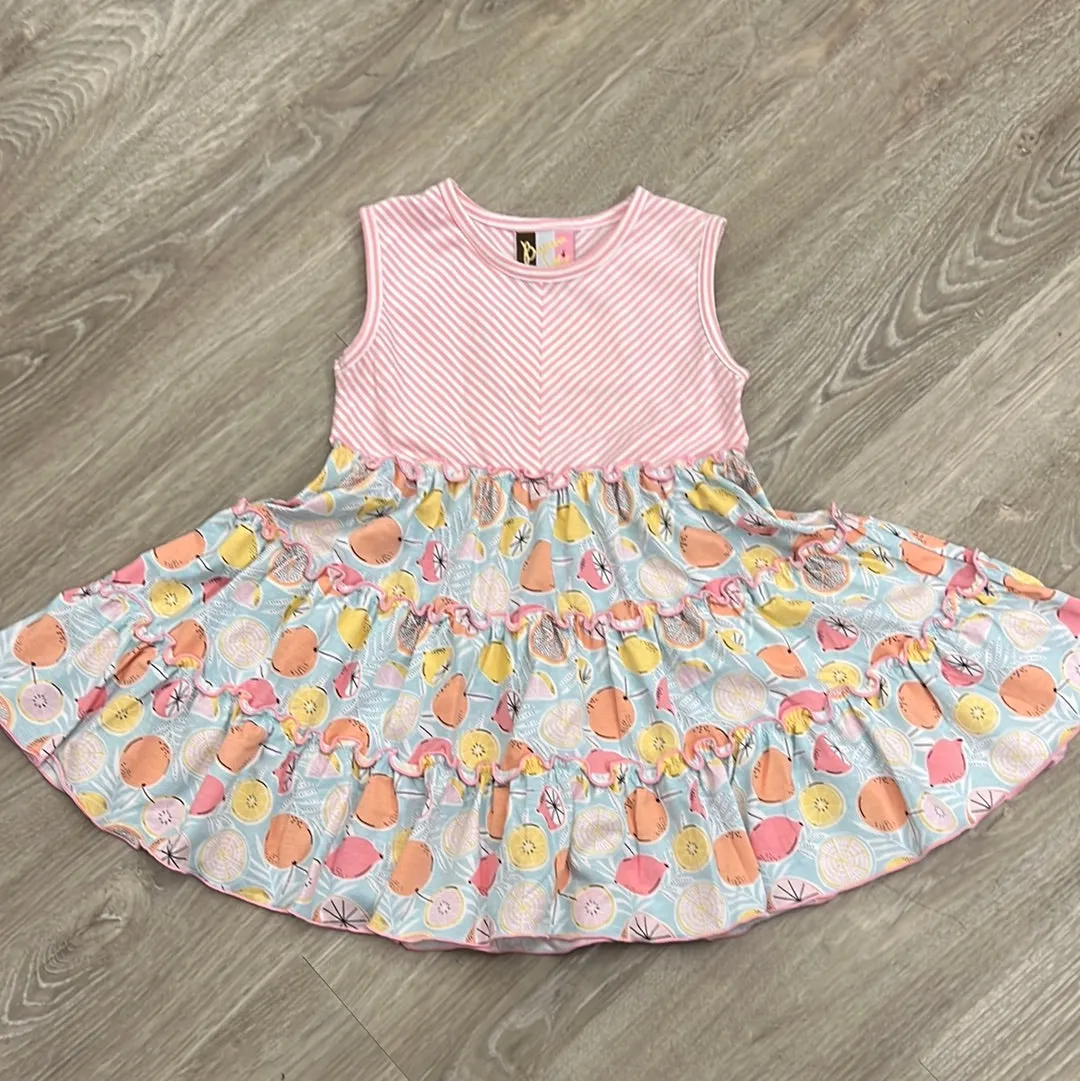 Banana Split Fruit Salad Layered Dress