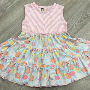 Banana Split Fruit Salad Layered Dress