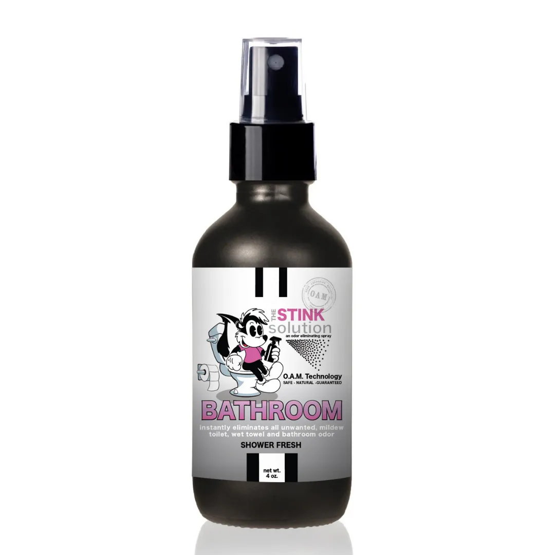 Bathroom Odor Eliminating Spray in Shower Fresh 4 oz