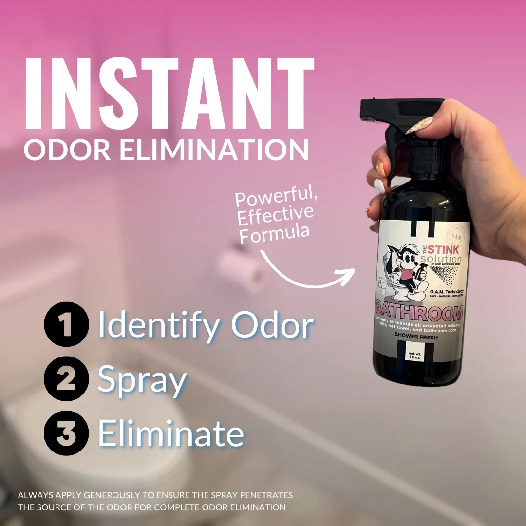 Bathroom Odor Eliminating Spray in Shower Fresh 4 oz