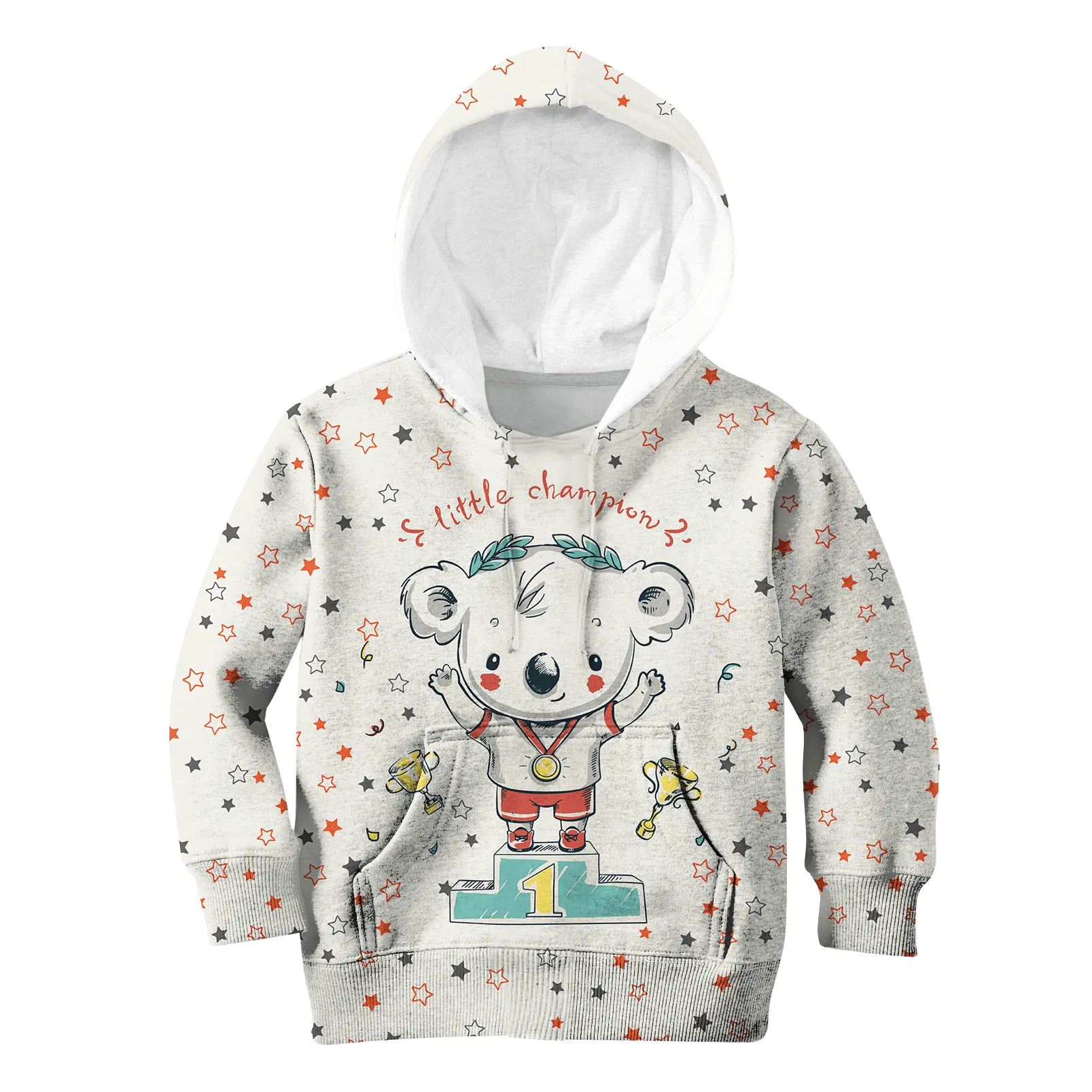 Bear Little Champion Kid Custom Cosplay Hoodies T-shirt Apparel