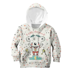 Bear Little Champion Kid Custom Cosplay Hoodies T-shirt Apparel