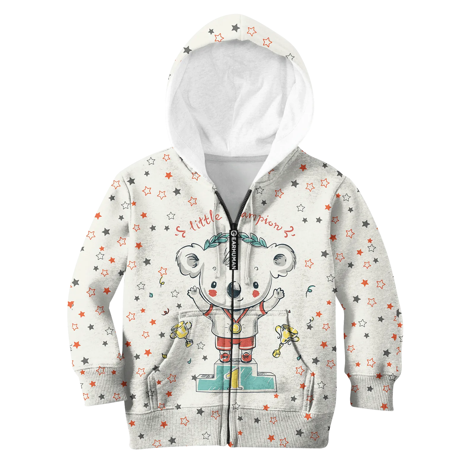 Bear Little Champion Kid Custom Cosplay Hoodies T-shirt Apparel