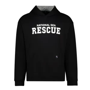Black National Sea Rescue Hoody