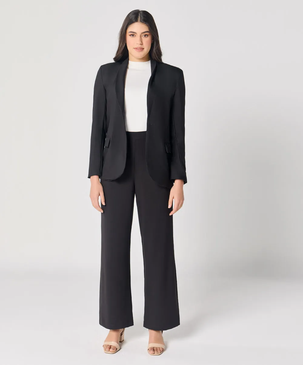 Black Oversized Every Day Blazer