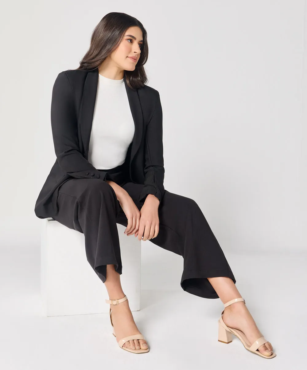 Black Oversized Every Day Blazer