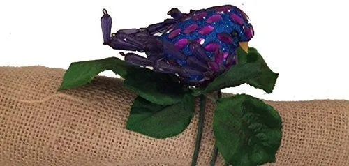 Blue Jewel Bird Napkin Ring