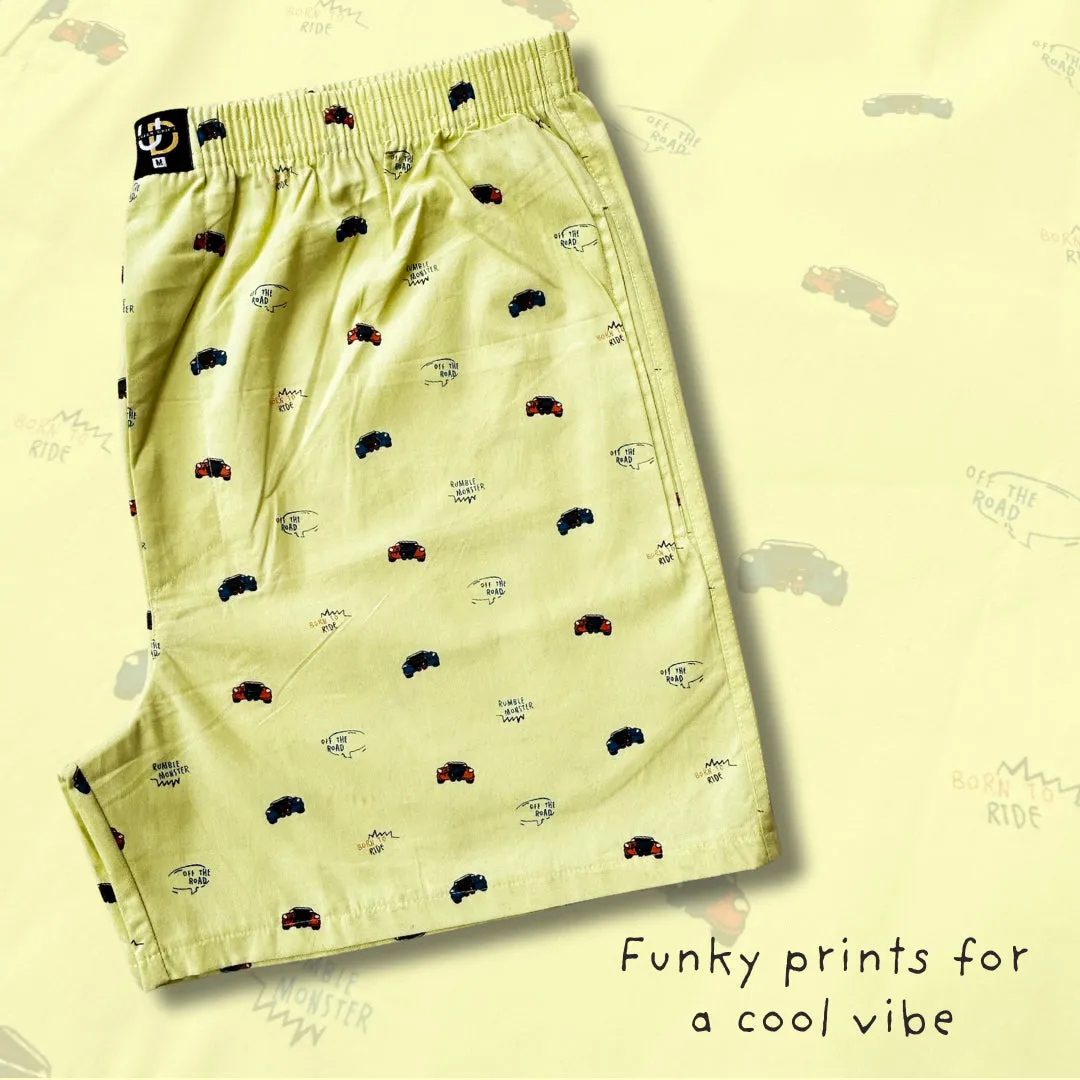 Born to Ride Boxer Shorts