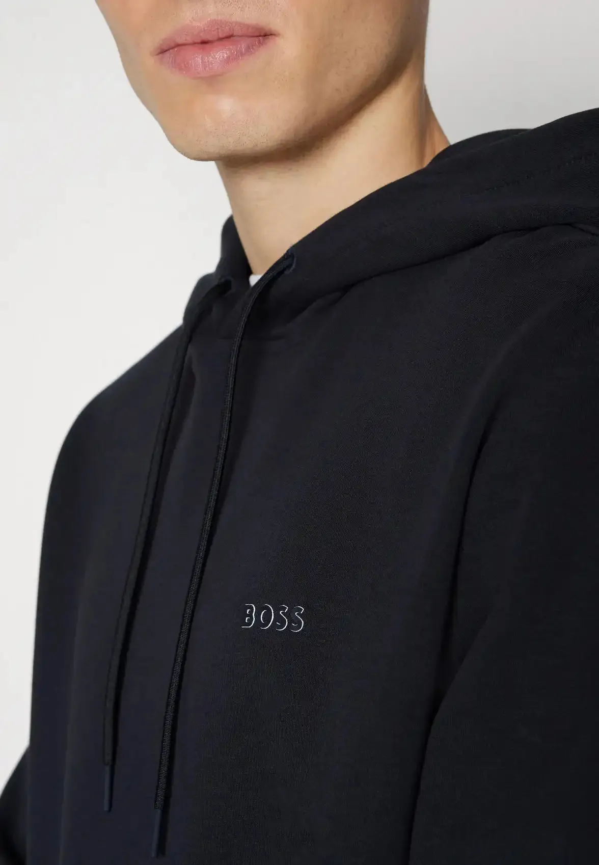 BOSS Men's Soody Hoodie Navy