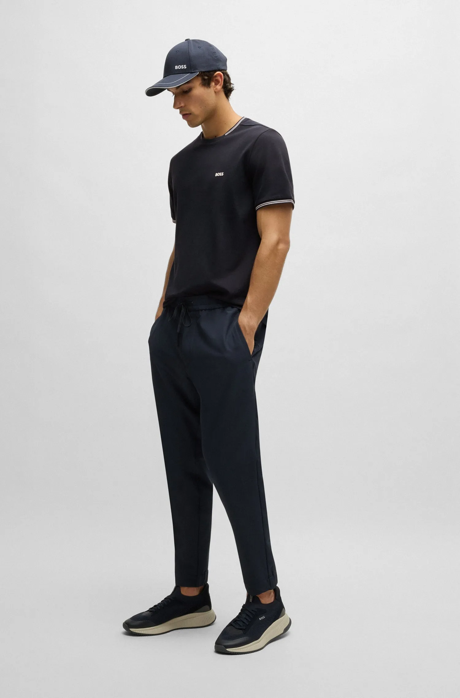 BOSS T-Shirts Regular Fit in Cotton Mix - TAUL 10255848 01-50521245
