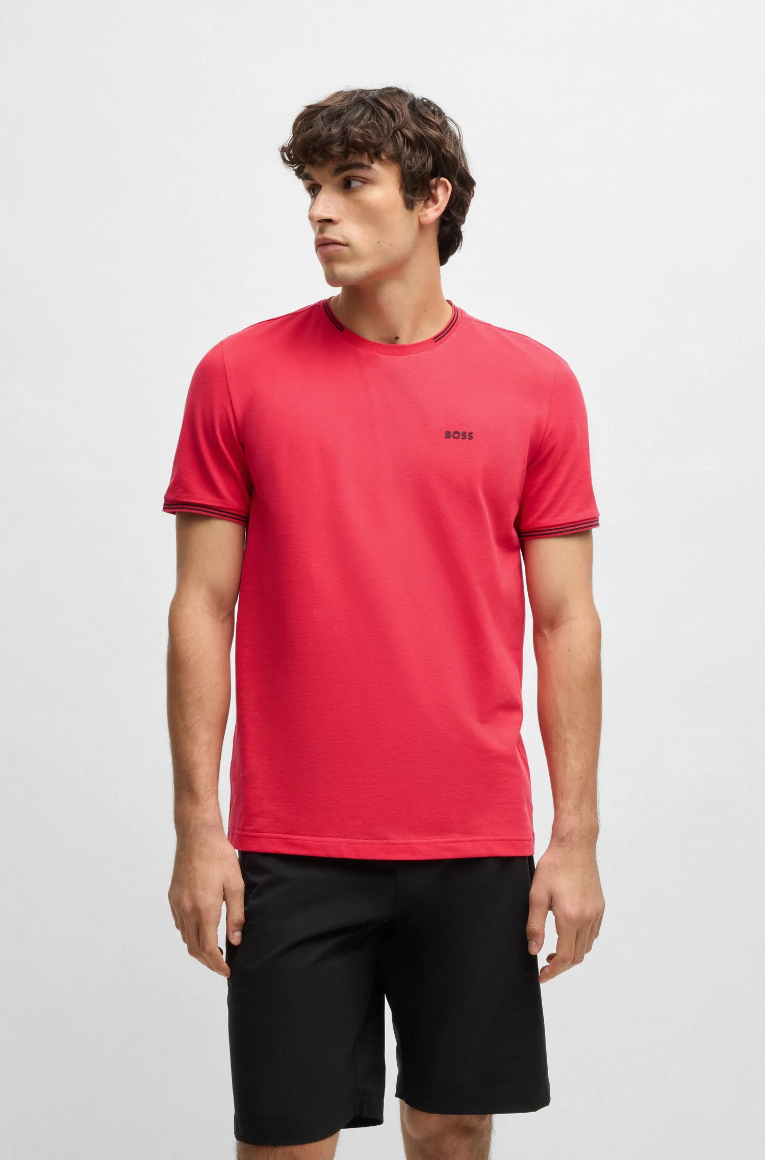 BOSS T-Shirts Regular Fit in Cotton Mix - TAUL 10255848 01-50521245