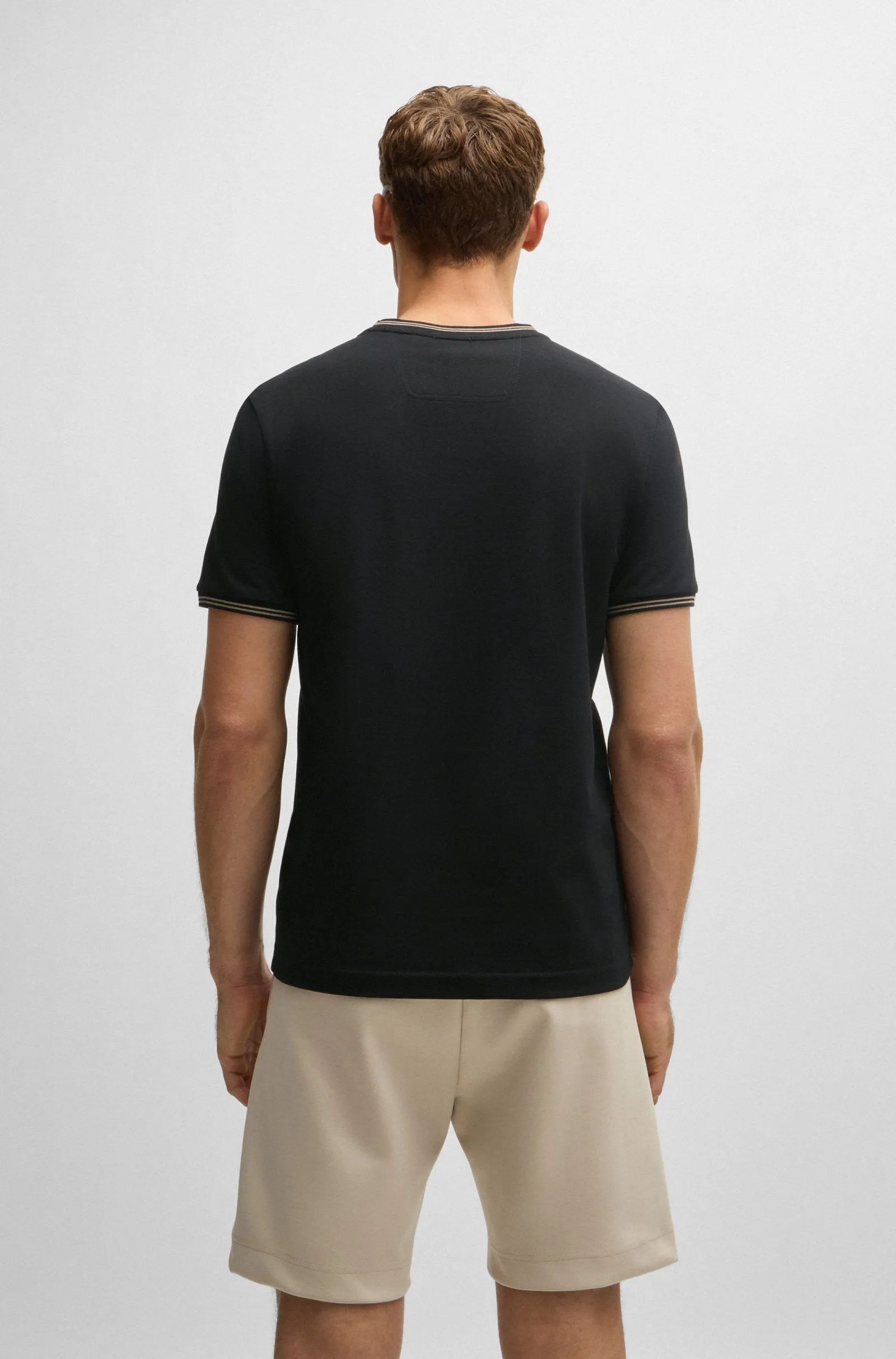 BOSS T-Shirts Regular Fit in Cotton Mix - TAUL 10255848 01-50521245