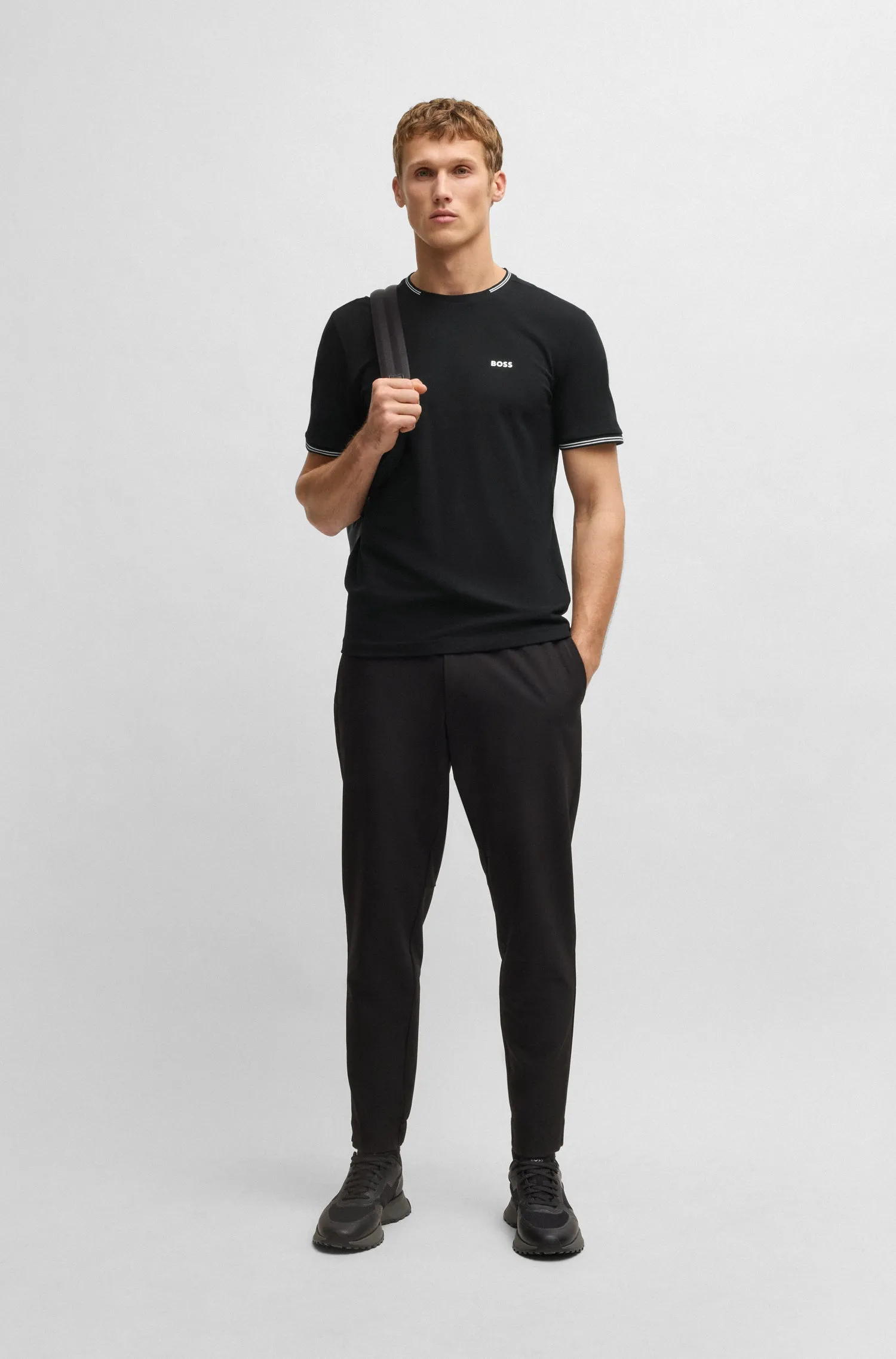BOSS T-Shirts Regular Fit in Cotton Mix - TAUL 10255848 01-50521245