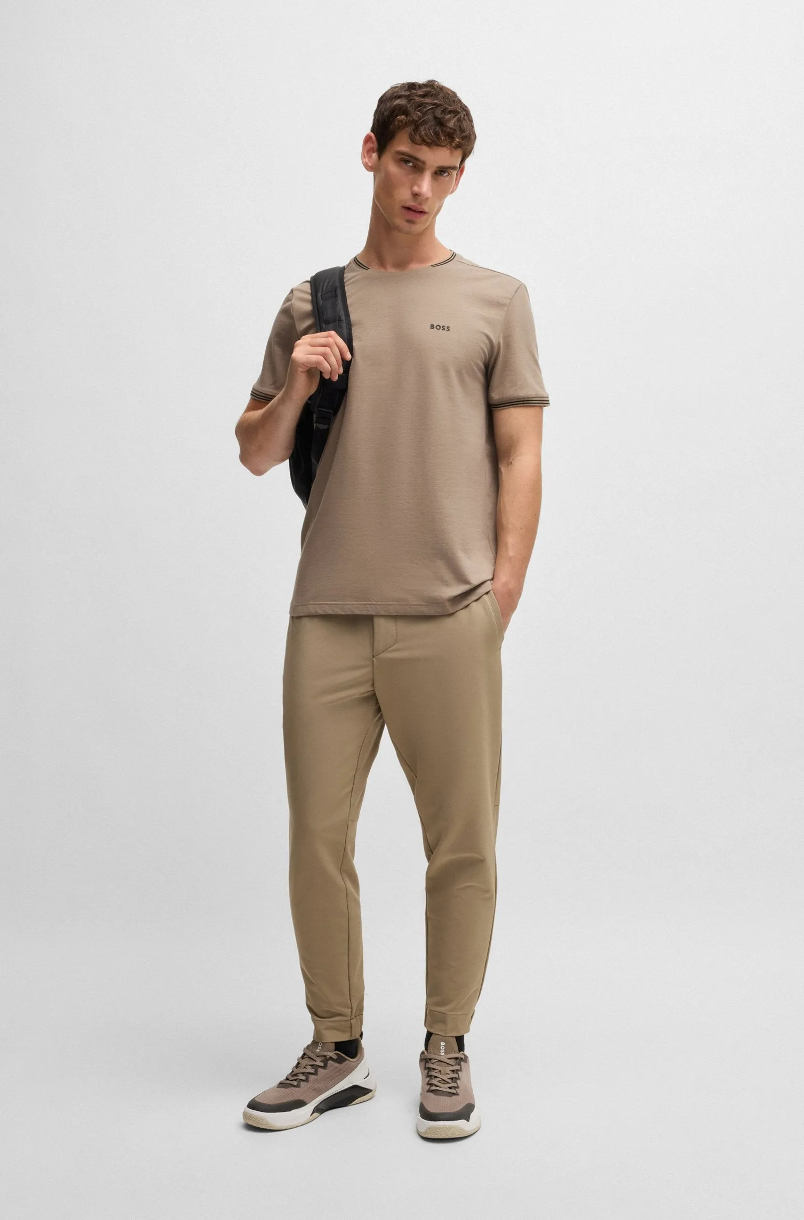 BOSS T-Shirts Regular Fit in Cotton Mix - TAUL 10255848 01-50521245