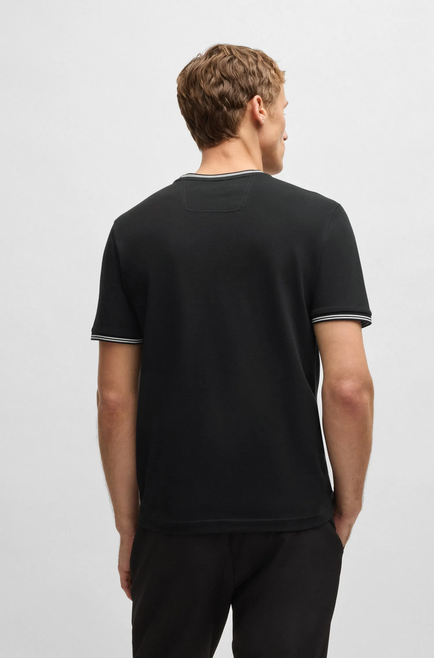 BOSS T-Shirts Regular Fit in Cotton Mix - TAUL 10255848 01-50521245