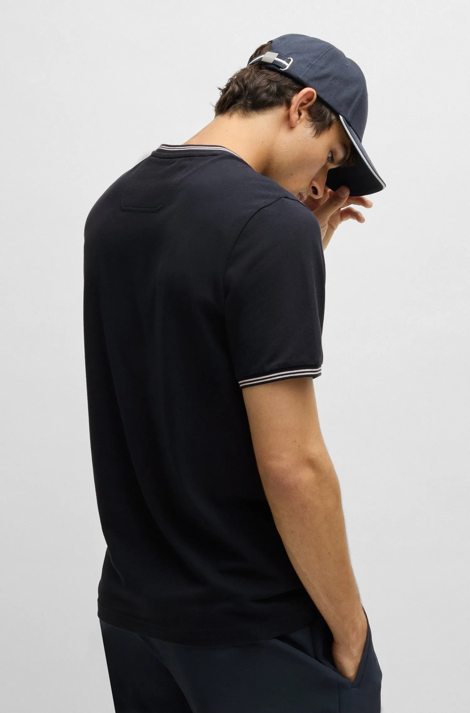 BOSS T-Shirts Regular Fit in Cotton Mix - TAUL 10255848 01-50521245