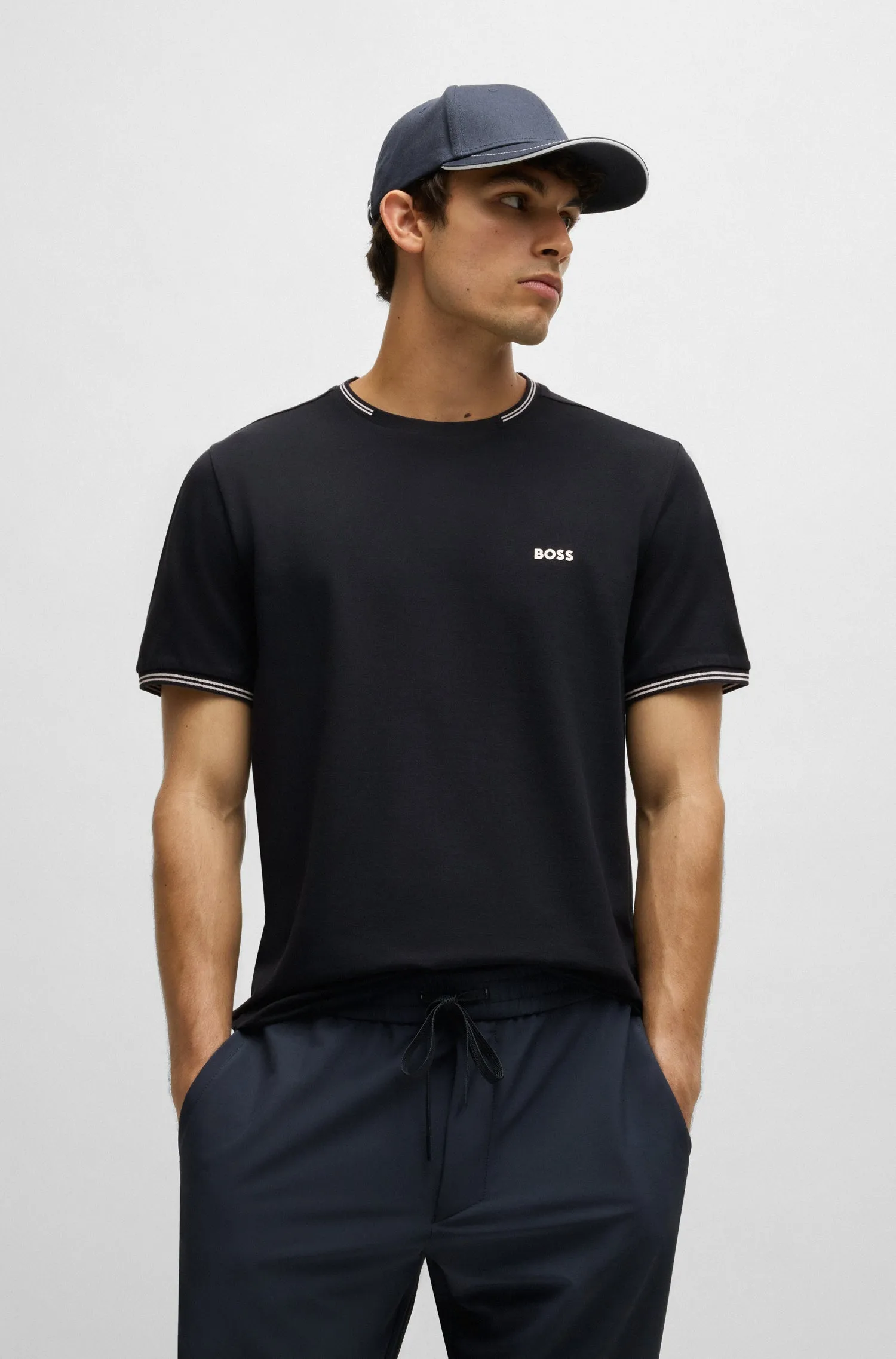BOSS T-Shirts Regular Fit in Cotton Mix - TAUL 10255848 01-50521245