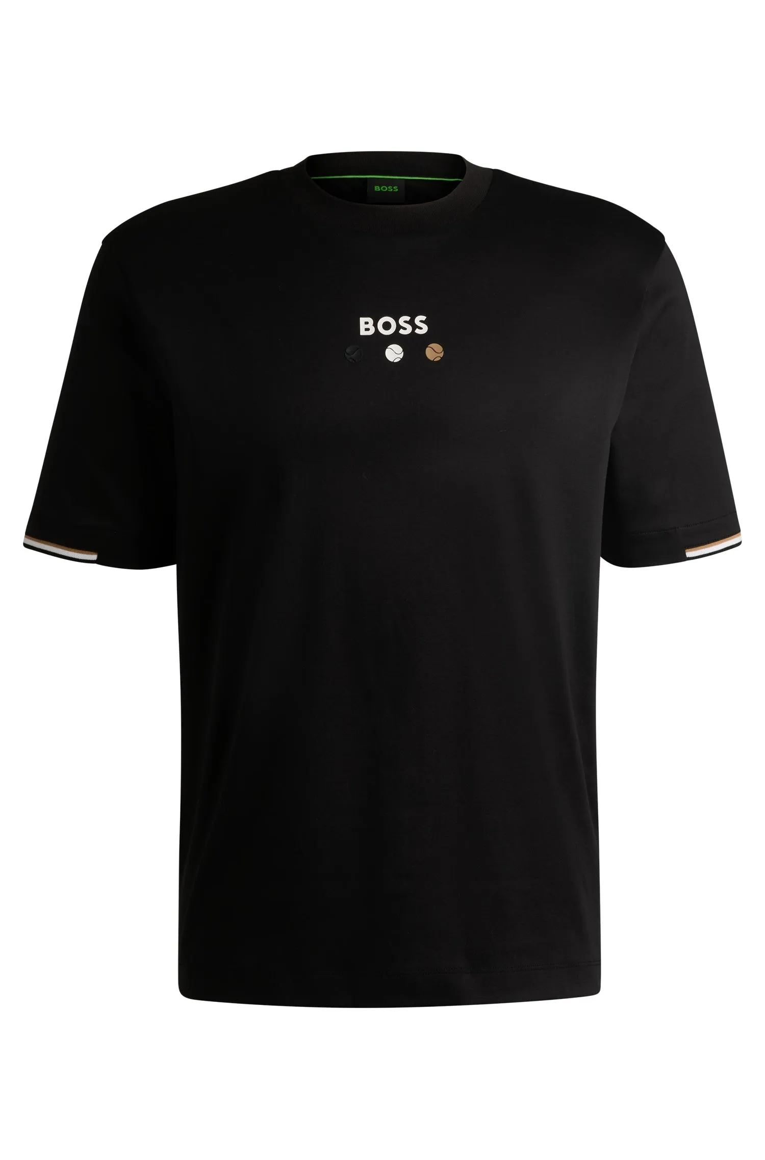 BOSS T-Shirts Regular Fit in Cotton - TEE BOSS OPEN 25 10273299 01-50545292