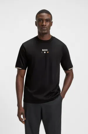 BOSS T-Shirts Regular Fit in Cotton - TEE BOSS OPEN 25 10273299 01-50545292