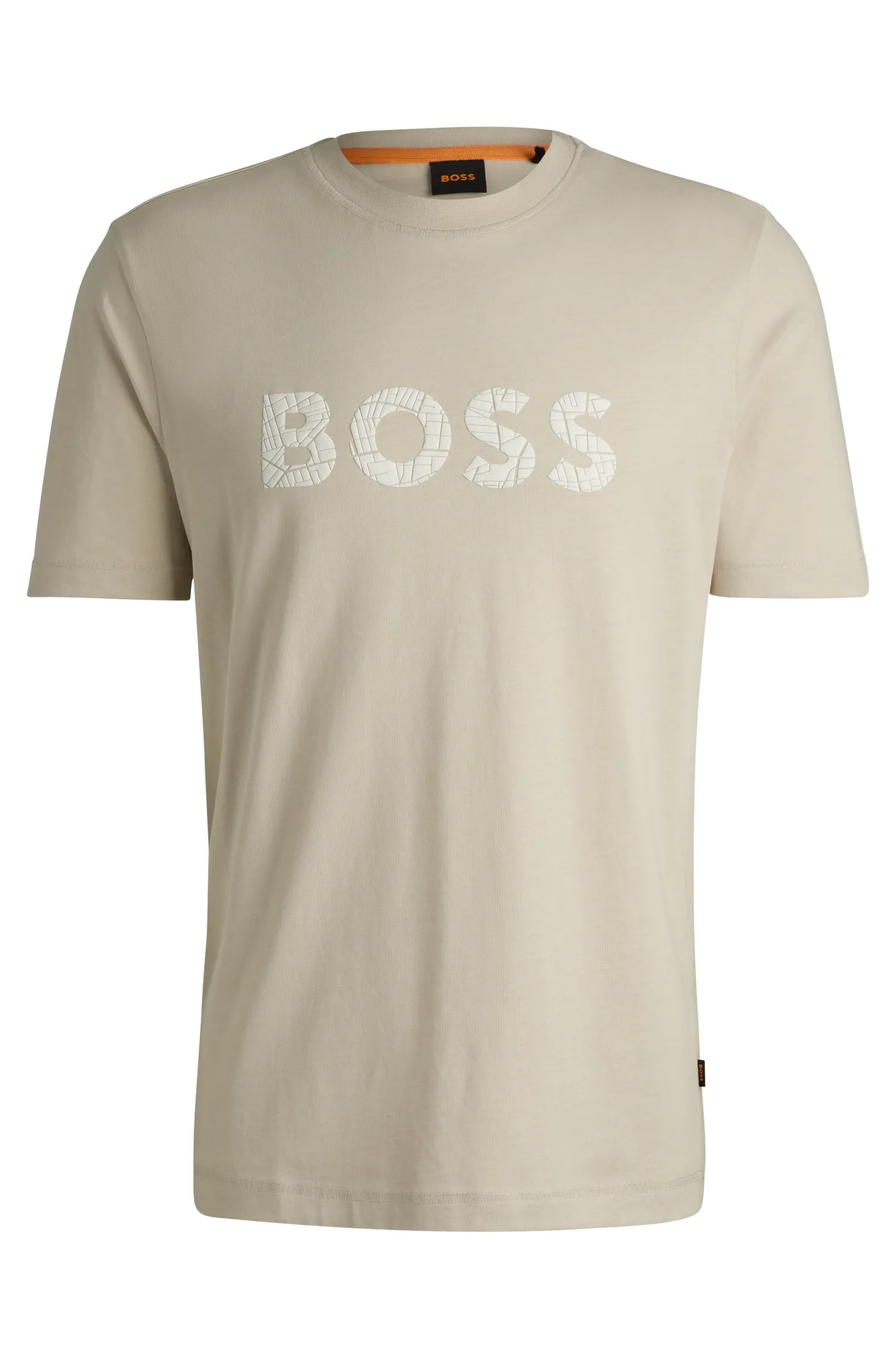 BOSS T-Shirts Regular Fit in Cotton - TE_LOGOTEXTURE 10262528 01-50534923