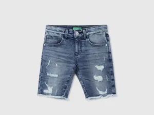 Boy's Solid Regular Fit Shorts