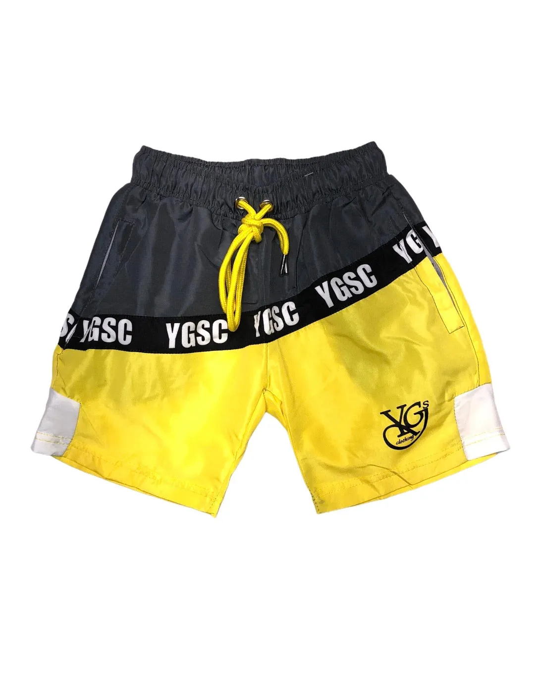 Boys YGSC (Repeat Print) dri fit shorts