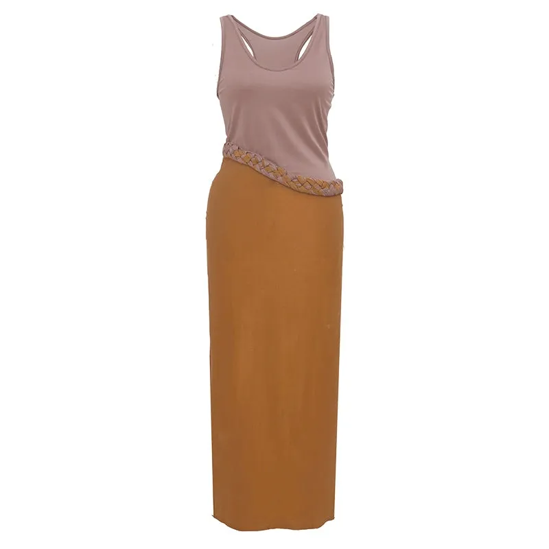 Braided Maxi Dress
