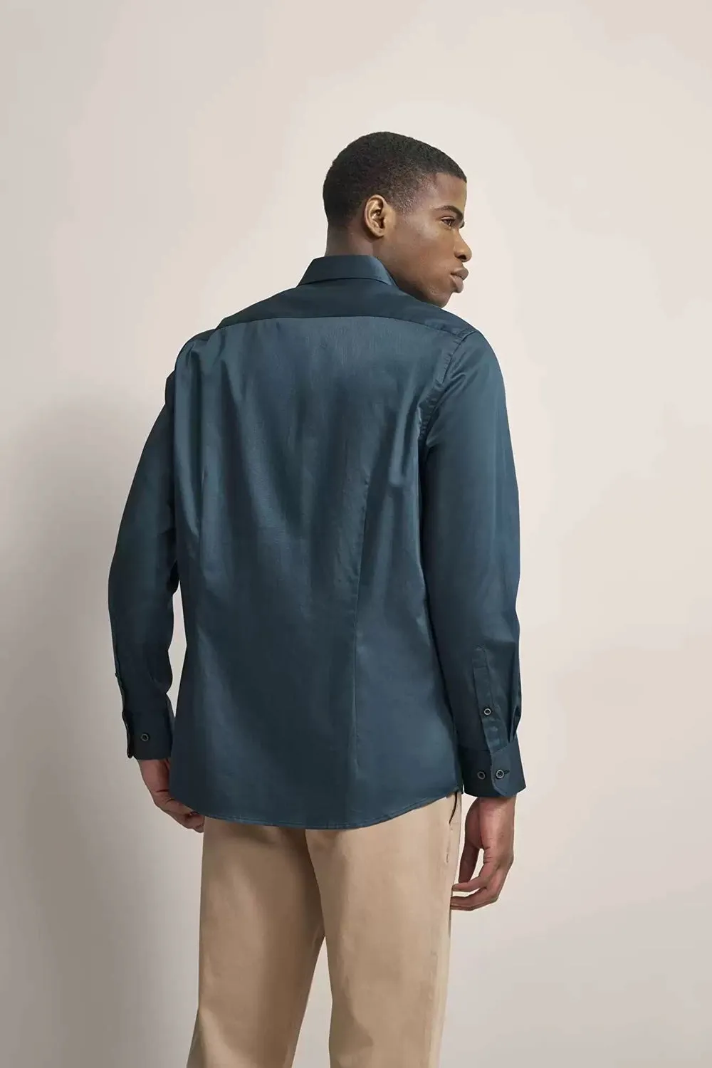 BUGATTI COTTON L/S SHIRT 68504B