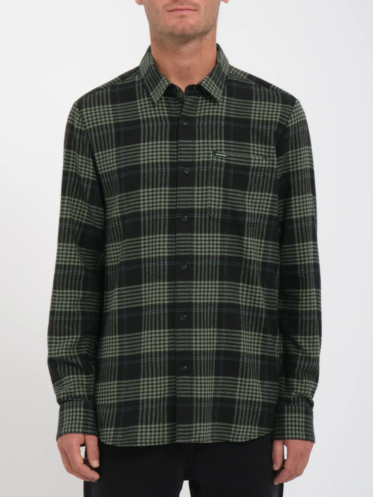 Caden Plaid Shirt - BLACK