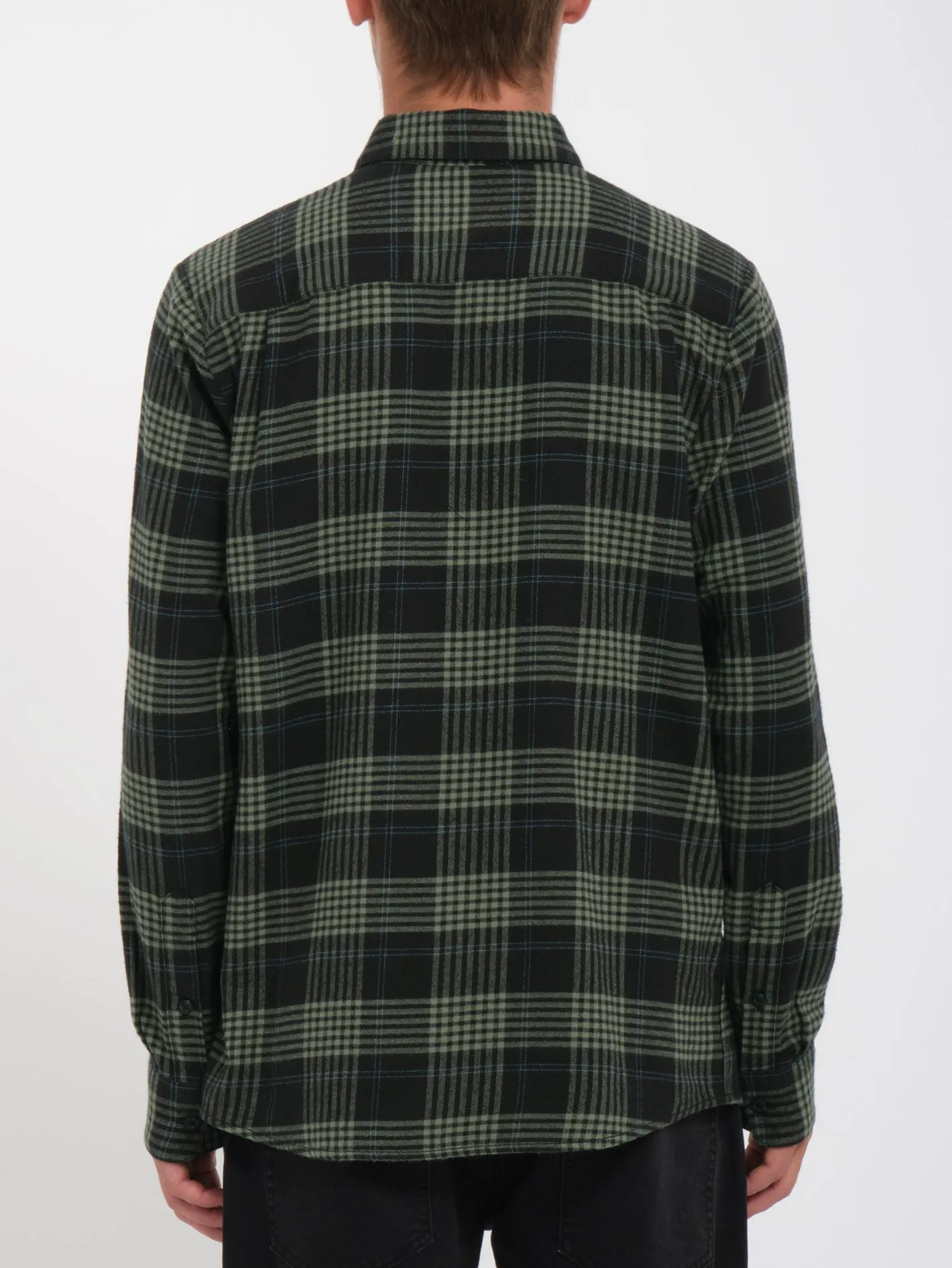 Caden Plaid Shirt - BLACK