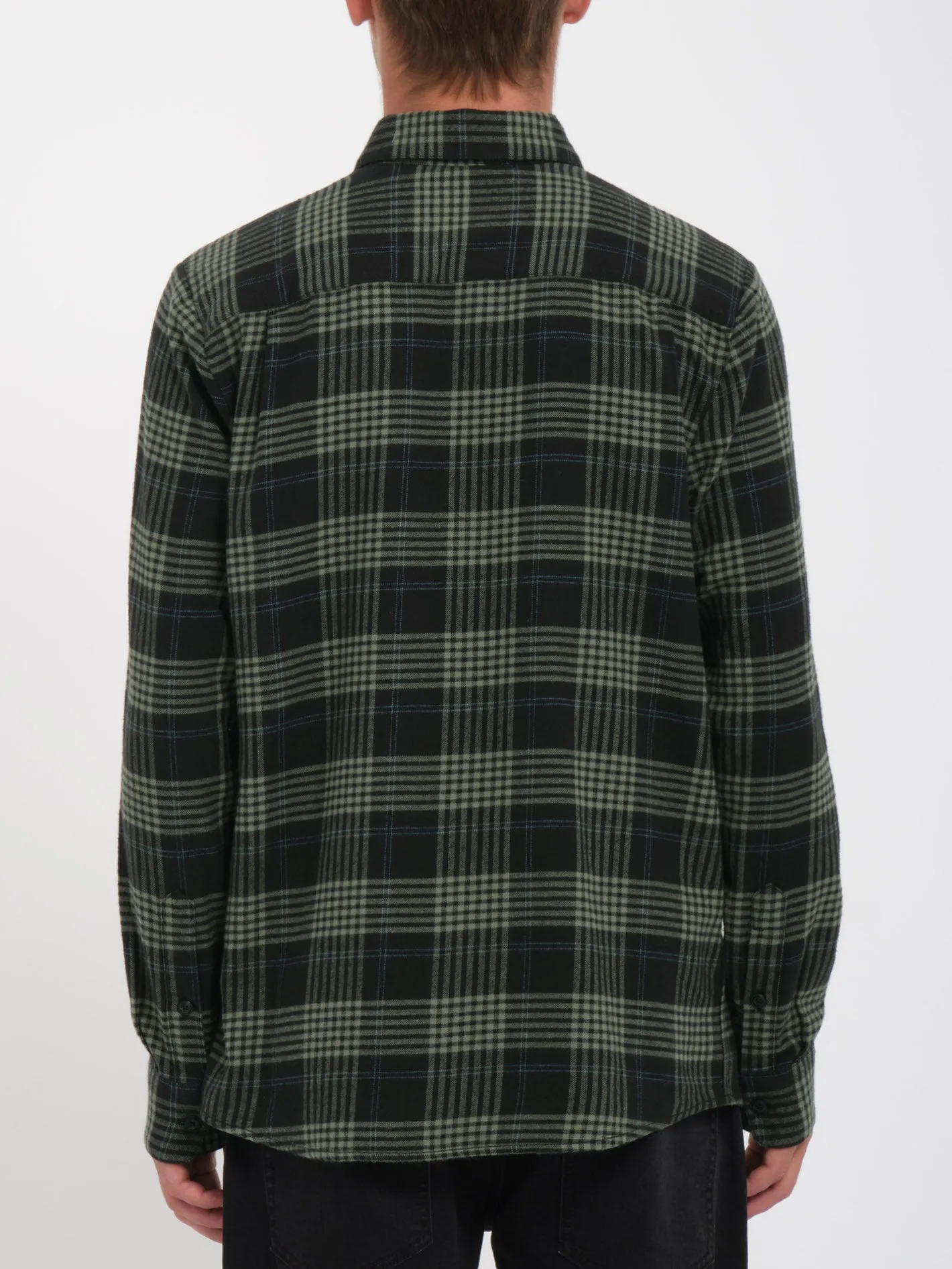 Caden Plaid Shirt - BLACK