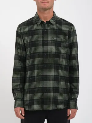 Caden Plaid Shirt - BLACK