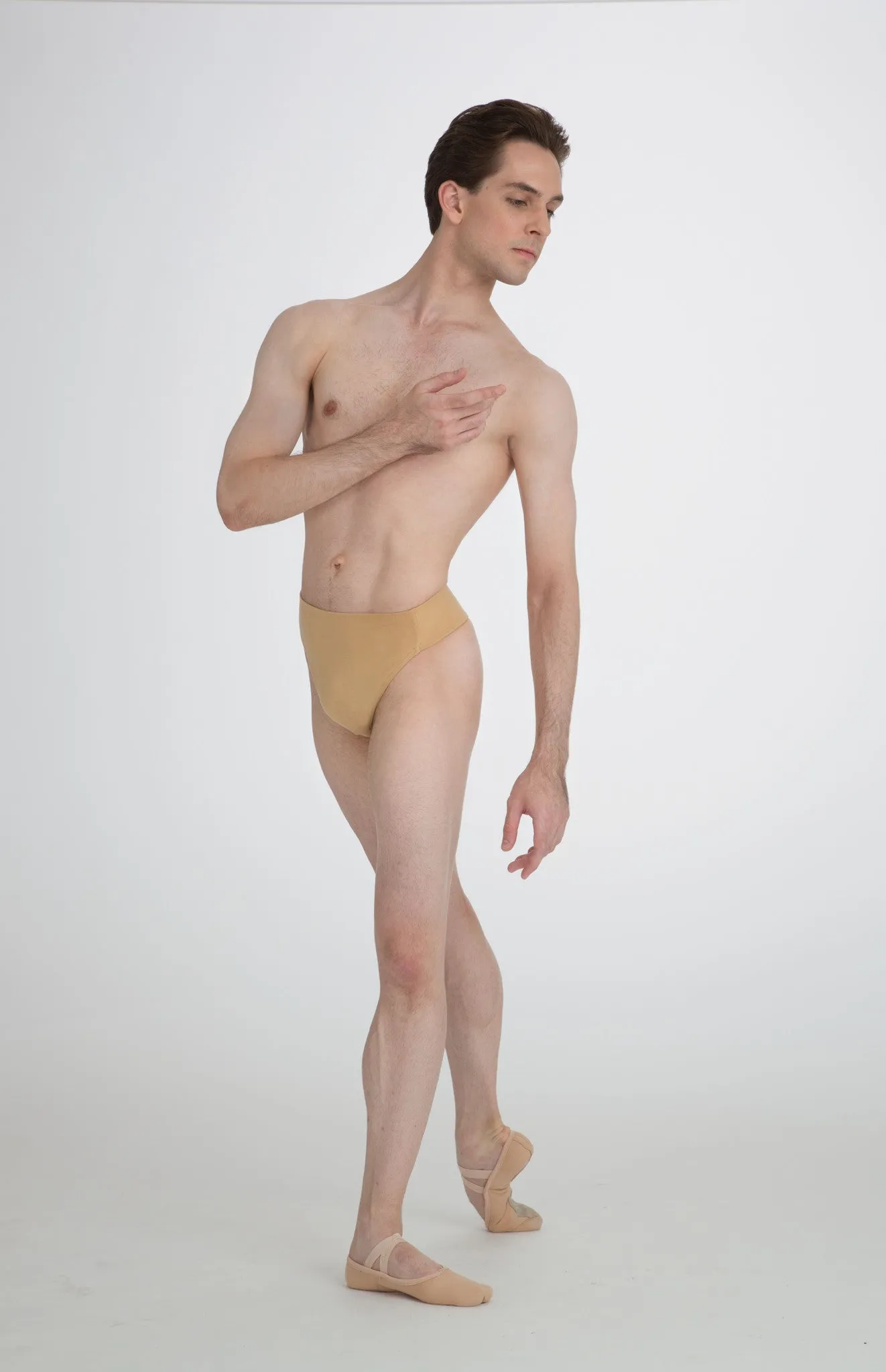 Capezio Reinforced Front-Lined Thong Dance Belt N26